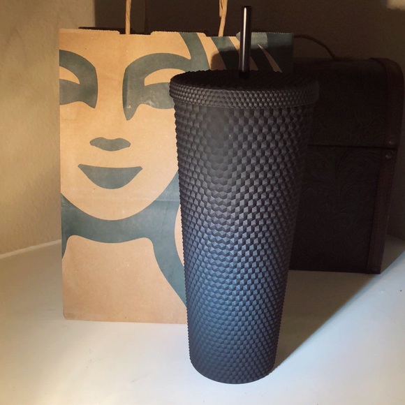 Starbucks New Studded Matte Black 24oz Cup🖤🍁 - Picture 2 of 3